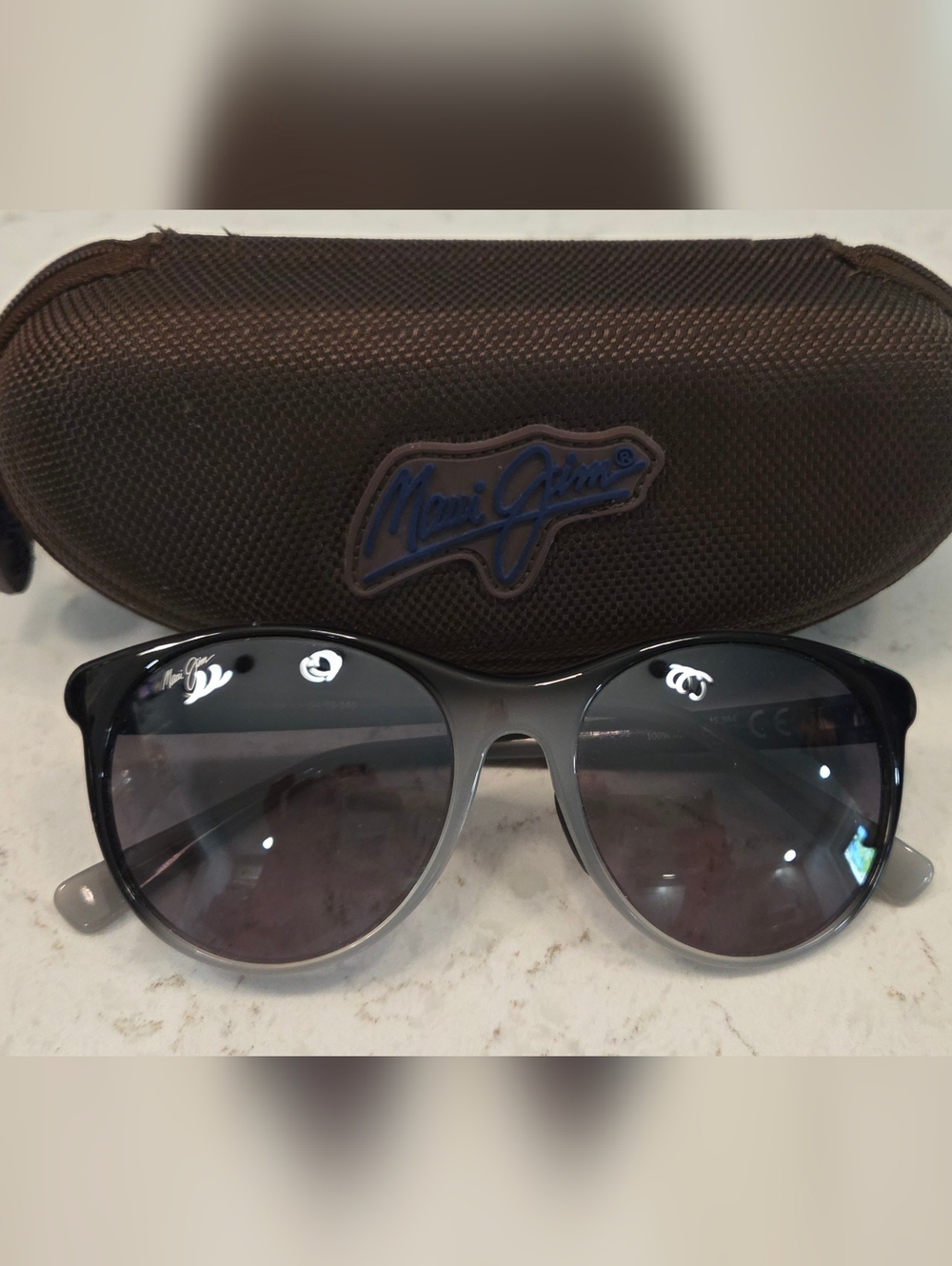 Maui Jim Women's Gradient Gray Frame Sunglasses with Gray Lenses